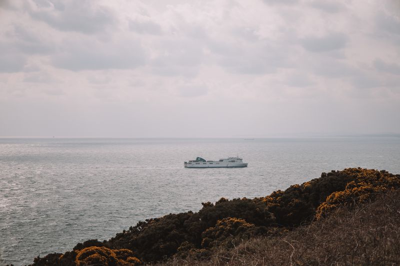 Irish Ferries vessel sailing on the Irish Sea